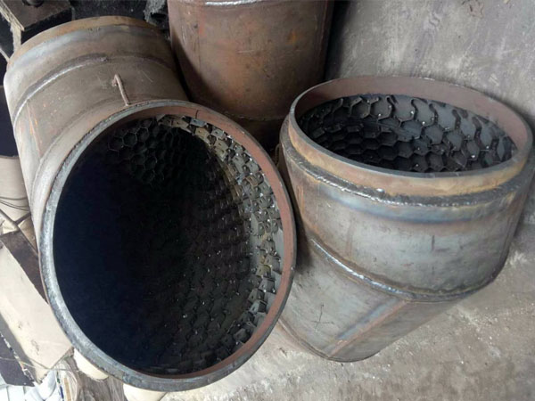 龜甲網(wǎng)耐磨彎頭