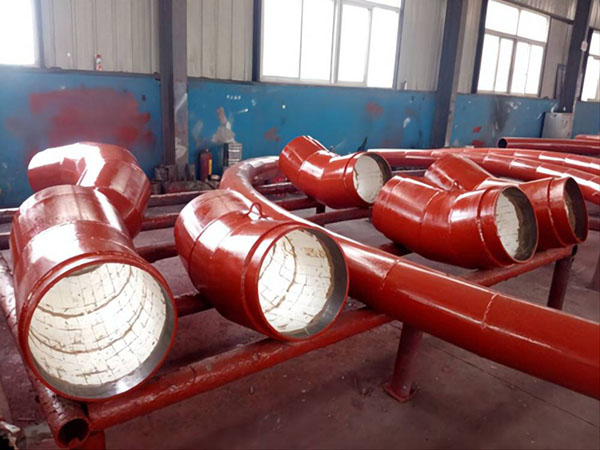 耐磨陶瓷貼片管件