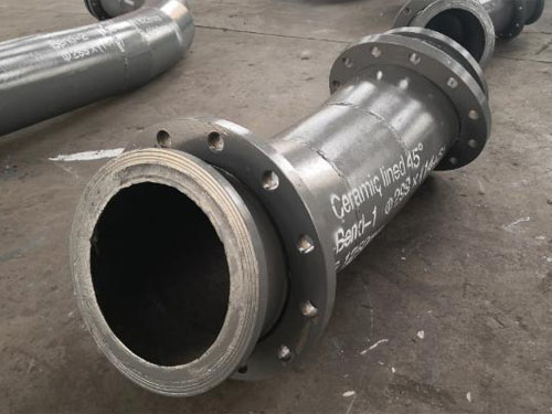 自蔓燃陶瓷耐磨管道